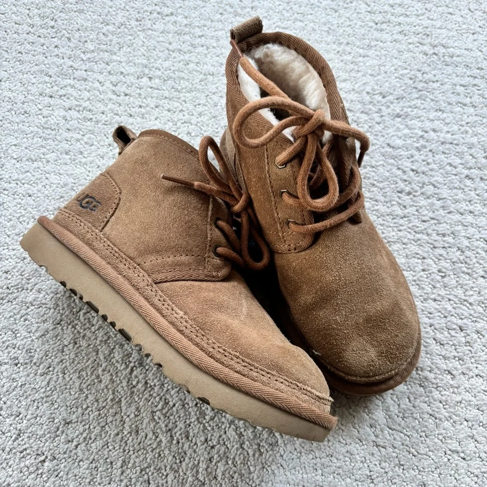 UGG Kids Neumel Chukka Tan Boots
